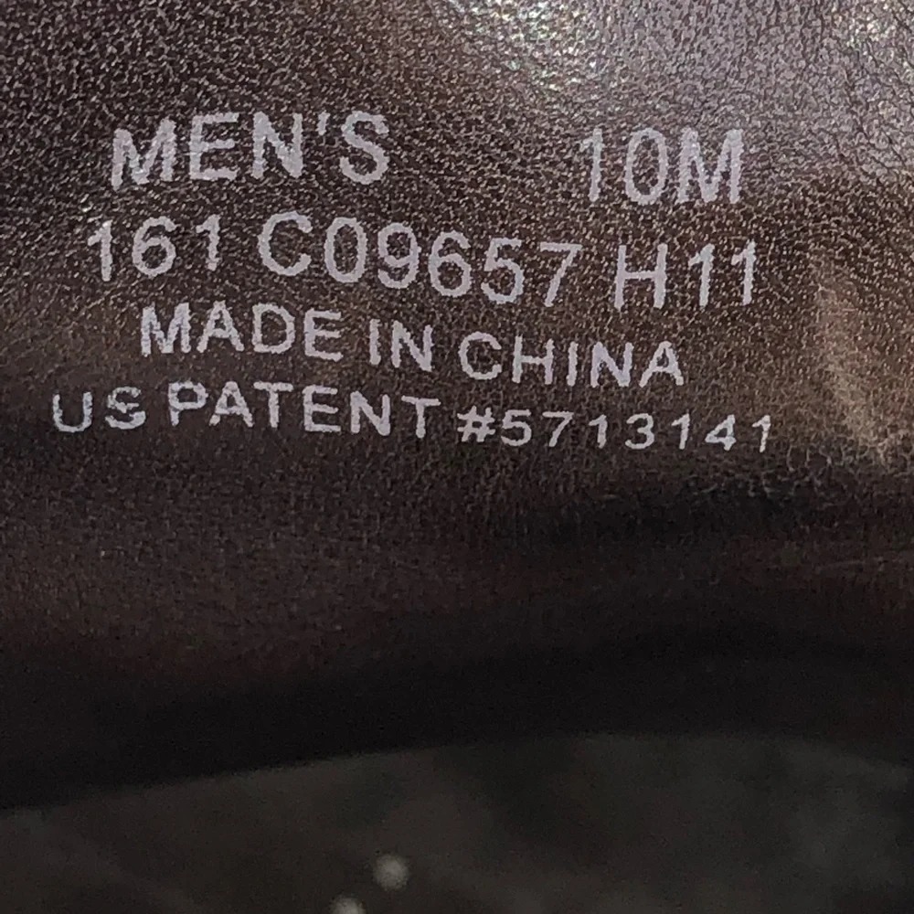 Cole Haan Brown Leather Cap Toe Oxford Dress Shoes Size 10